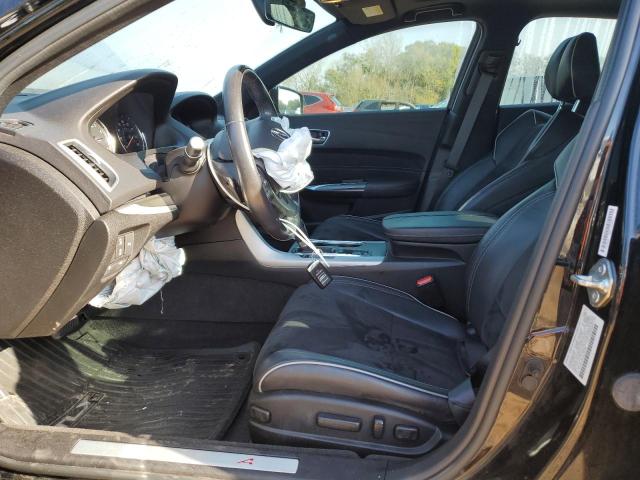 19UUB1F61KA005784 - 2019 ACURA TLX TECHNOLOGY BLACK photo 7
