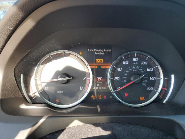 19UUB1F61KA005784 - 2019 ACURA TLX TECHNOLOGY BLACK photo 9