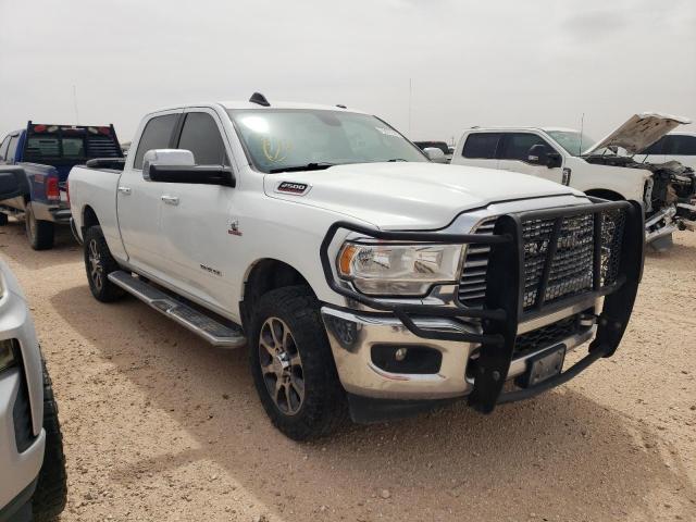 3C6UR5DL1NG165221 - 2022 RAM 2500 BIG HORN/LONE STAR WHITE photo 4