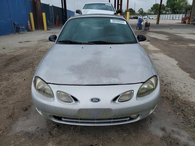 3FAKP1137XR138119 - 1999 FORD ESCORT ZX2 SILVER photo 5