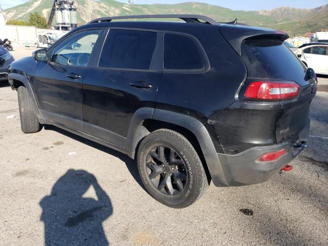 1C4PJMBS6GW365744 - 2016 JEEP CHEROKEE TRAILHAWK BLACK photo 2