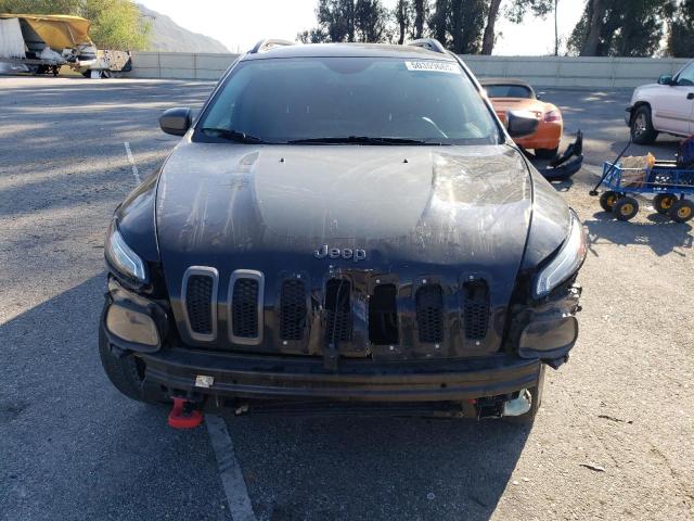 1C4PJMBS6GW365744 - 2016 JEEP CHEROKEE TRAILHAWK BLACK photo 5