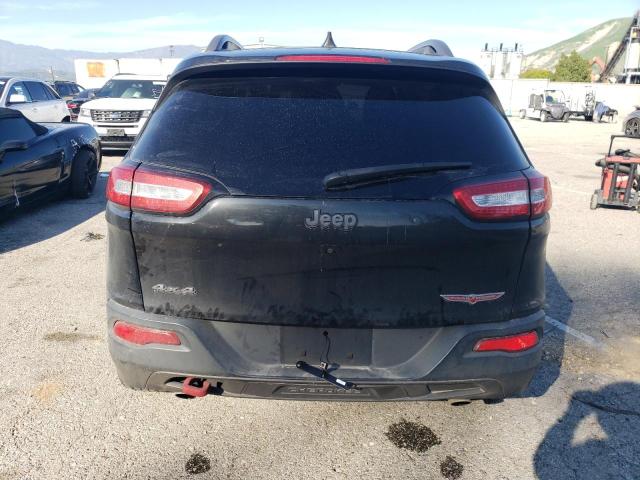 1C4PJMBS6GW365744 - 2016 JEEP CHEROKEE TRAILHAWK BLACK photo 6