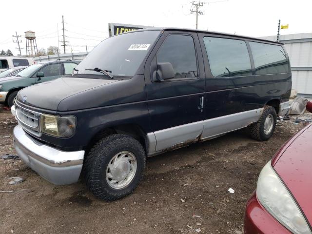 1FMEE11L2VHA34497 - 1997 FORD ECONOLINE E150 BLUE photo 1