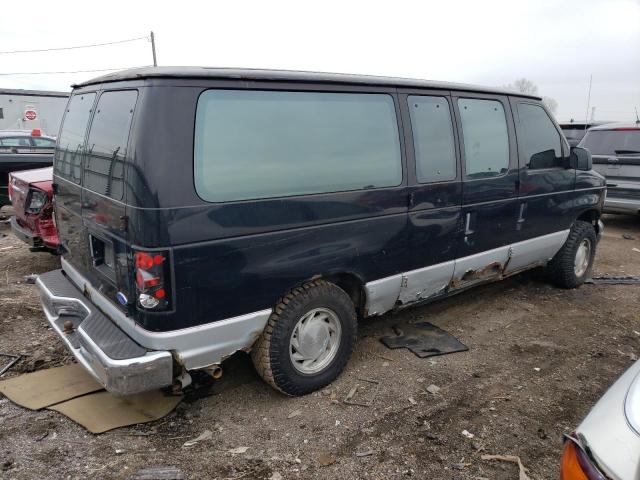 1FMEE11L2VHA34497 - 1997 FORD ECONOLINE E150 BLUE photo 3