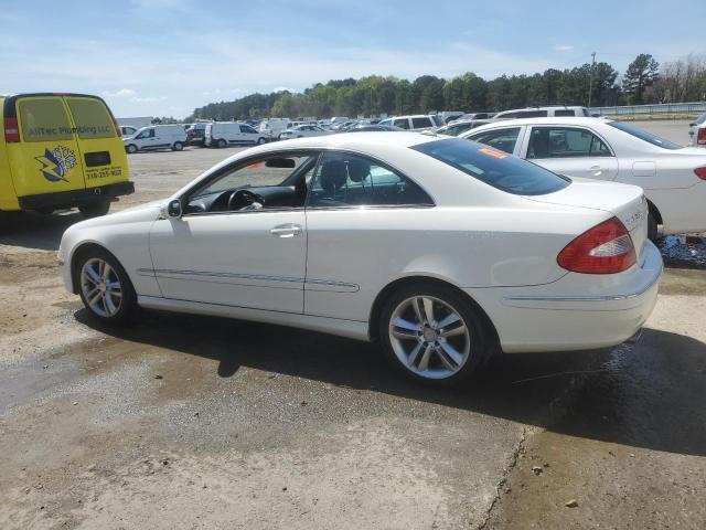WDBTJ56H79F265527 - 2009 MERCEDES-BENZ CLK 350 Ақ фото 2