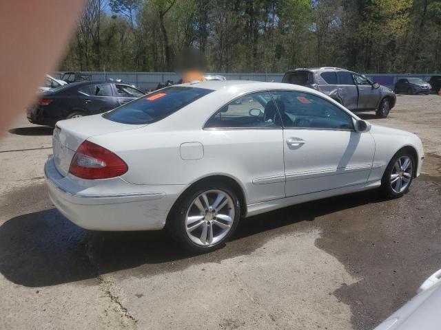 WDBTJ56H79F265527 - 2009 MERCEDES-BENZ CLK 350 Ақ фото 3