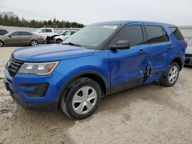 2017 FORD EXPLORER POLICE INTERCEPTOR, 