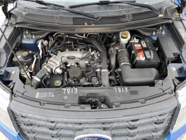 1FM5K8AT6HGD93847 - 2017 FORD EXPLORER POLICE INTERCEPTOR Mavi foto 12