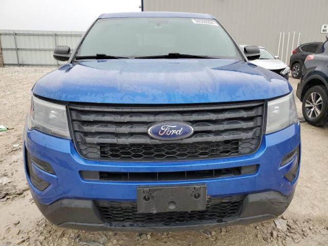 1FM5K8AT6HGD93847 - 2017 FORD EXPLORER POLICE INTERCEPTOR Mavi foto 5