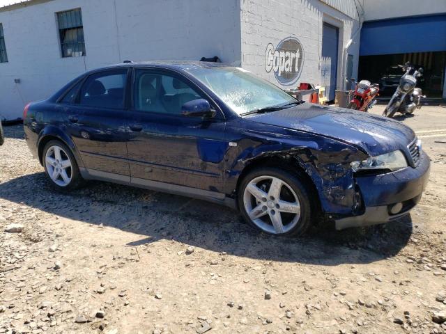 WAULC68E74A040001 - 2004 AUDI A4 1.8T QUATTRO BLUE photo 4