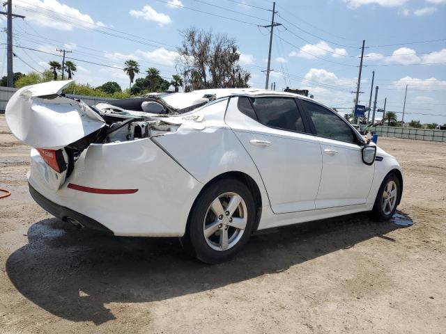 5XXGM4A79EG341604 - 2014 KIA OPTIMA LX WHITE photo 3