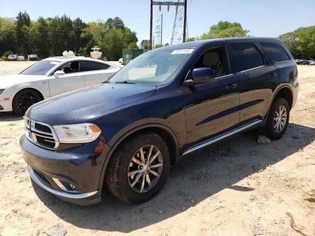 1C4RDJAG9HC789482 - 2017 DODGE DURANGO SXT BLUE photo 1