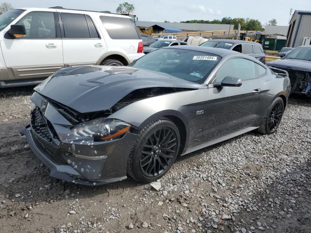 1FA6P8CF8J5101088 - 2018 FORD MUSTANG GT GRAY photo 1