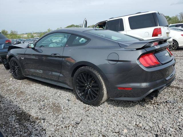 1FA6P8CF8J5101088 - 2018 FORD MUSTANG GT GRAY photo 2