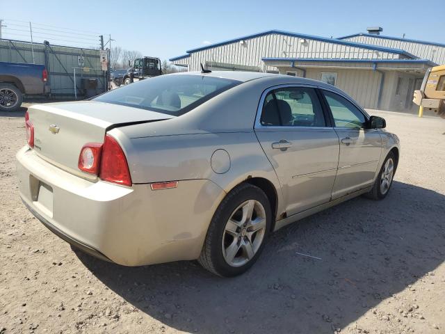 1G1ZB5E13BF259316 - 2011 CHEVROLET MALIBU LS GOLD photo 3