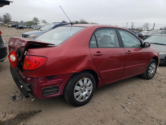 2T1BR32E93C037857 - 2003 TOYOTA COROLLA CE RED photo 3