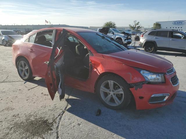 1G1PE5SB1F7282024 - 2015 CHEVROLET CRUZE LT RED photo 4