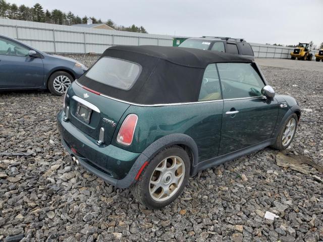 WMWRH33518TL96455 - 2008 MINI COOPER S GREEN photo 3