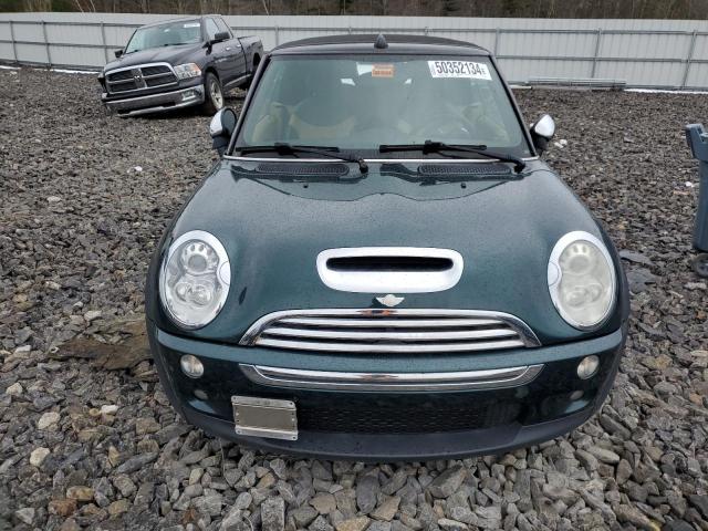 WMWRH33518TL96455 - 2008 MINI COOPER S GREEN photo 5