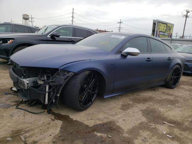 WAU32AFC5DN083851 - 2013 AUDI S7 PRESTIGE BLUE photo 1