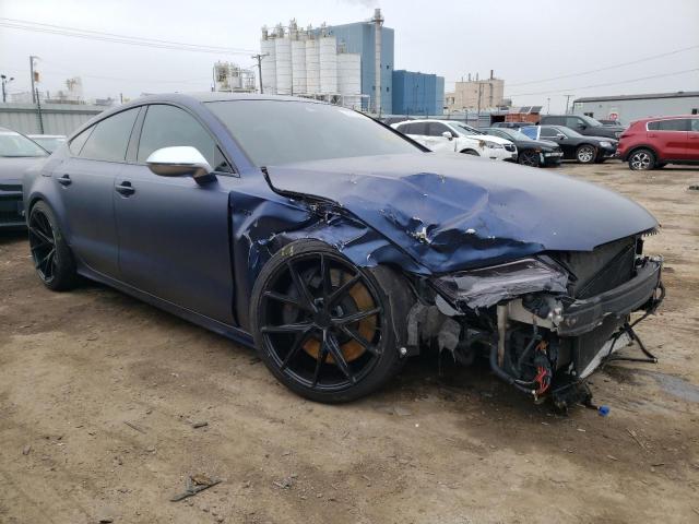 WAU32AFC5DN083851 - 2013 AUDI S7 PRESTIGE BLUE photo 4