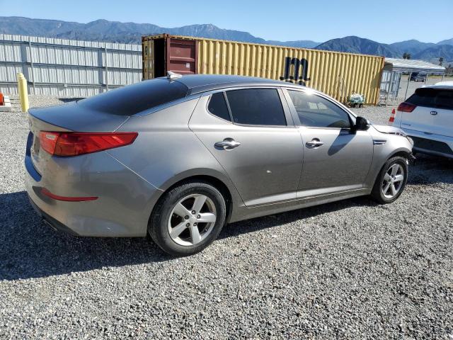 5XXGM4A70FG384438 - 2015 KIA OPTIMA LX GRAY photo 3