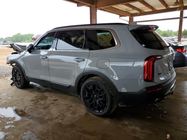 5XYP3DHC7MG129980 - 2021 KIA TELLURIDE EX GRAY photo 2