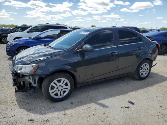 1G1JD5SH4J4140824 - 2018 CHEVROLET SONIC LT CHARCOAL photo 1