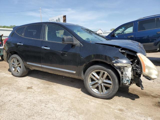 JN8AS5MTXBW157698 - 2011 NISSAN ROGUE S BLACK photo 4