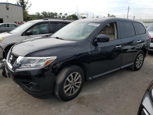 5N1AR2MM6DC635047 - 2013 NISSAN PATHFINDER S შავი ფოტო 1