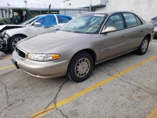 2G4WS52JX11183108 - 2001 BUICK CENTURY CUSTOM GOLD photo 1