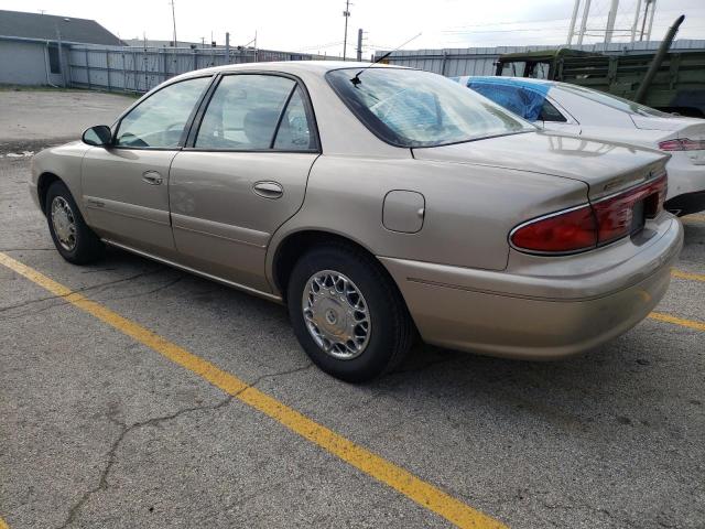 2G4WS52JX11183108 - 2001 BUICK CENTURY CUSTOM GOLD photo 2