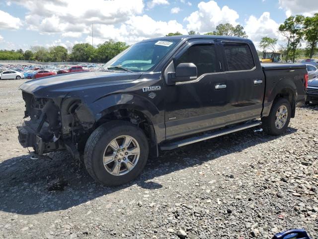 1FTEW1EP0FKE13517 - 2015 FORD F150 SUPERCREW BLACK photo 1