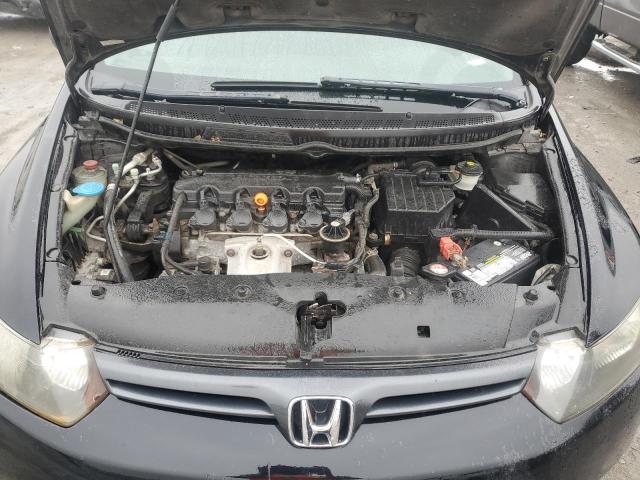 2HGFG12807H567623 - 2007 HONDA CIVIC EX BLACK photo 11