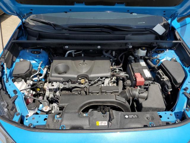 2T3C1RFVXMW144643 - 2021 TOYOTA RAV4 XLE PREMIUM BLUE photo 12