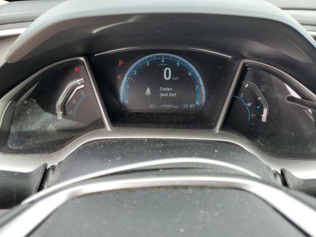 19XFC1F7XGE033732 - 2016 HONDA CIVIC EXL BLACK photo 9