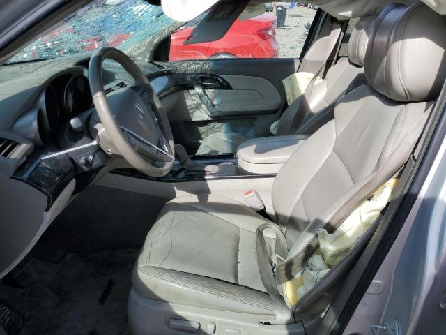 2HNYD28499H527628 - 2009 ACURA MDX TECHNOLOGY SILVER photo 7