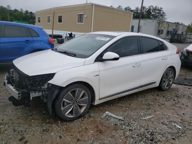 KMHC05LC6JU074187 - 2018 HYUNDAI IONIQ LIMITED WHITE photo 1