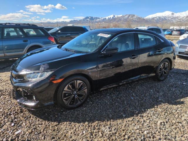 SHHFK7H71HU402605 - 2017 HONDA CIVIC EXL BLACK photo 1