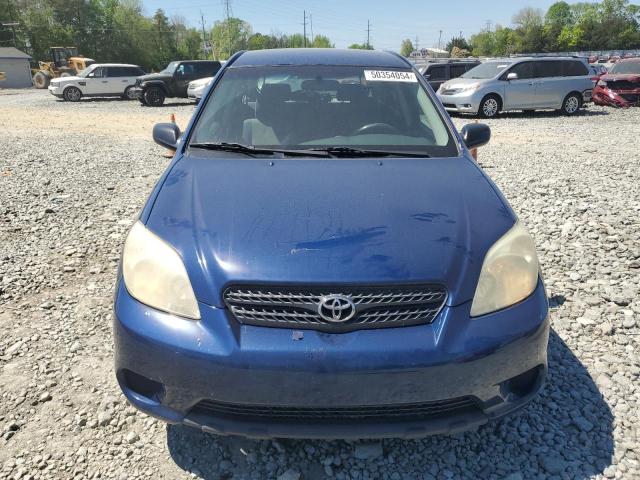 2T1KR32E35C395412 - 2005 TOYOTA COROLLA MA XR BLUE photo 5