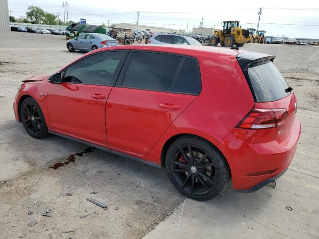 3VW6T7AU0MM009096 - 2021 VOLKSWAGEN GTI S RED photo 2