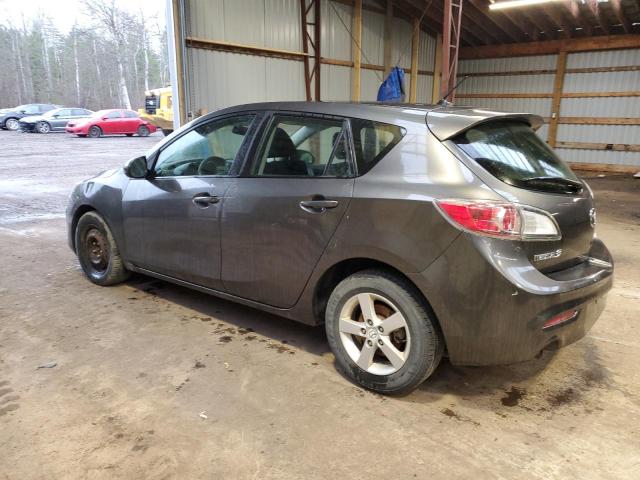 JM1BL1KF7B1902472 - 2011 MAZDA 3 I GRAY photo 2