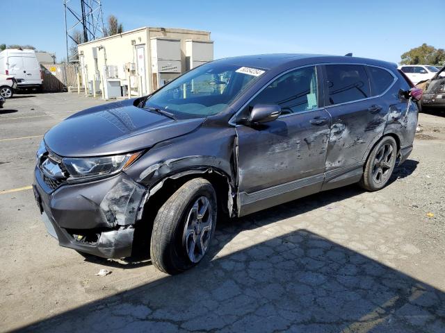 5J6RW1H56KA036682 - 2019 HONDA CR-V EX GRAY photo 1