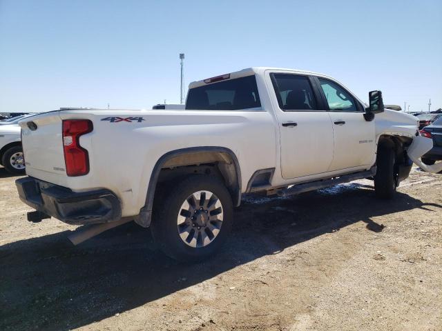 1GC4YME78MF294743 - 2021 CHEVROLET SILVERADO K2500 CUSTOM WHITE photo 3