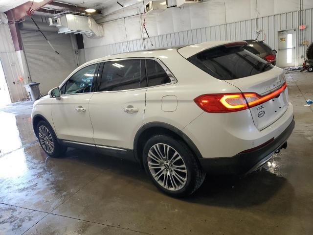 2LMTJ8LR9GBL43921 - 2016 LINCOLN MKX RESERVE თეთრი ფოტო 2