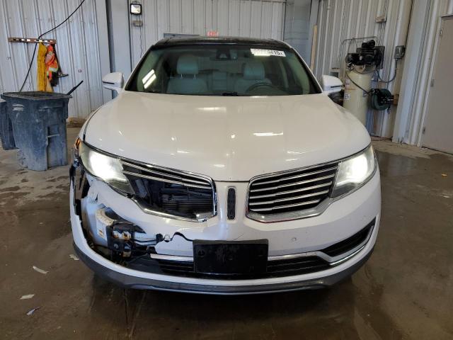 2LMTJ8LR9GBL43921 - 2016 LINCOLN MKX RESERVE თეთრი ფოტო 5