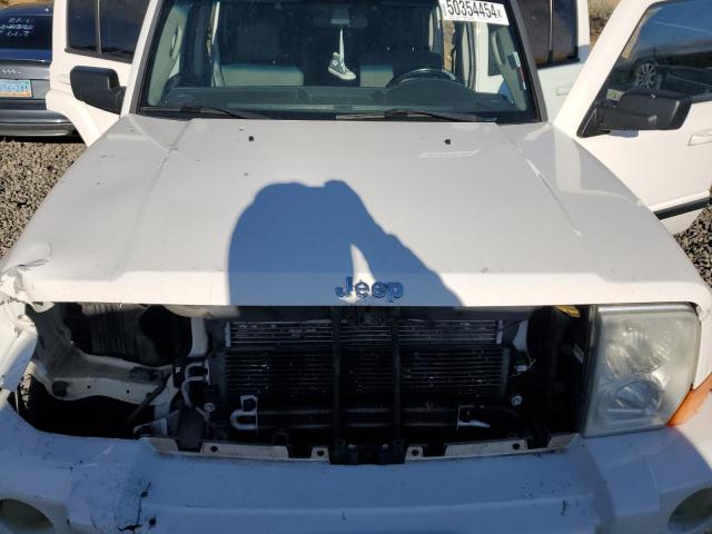 1J8HG48N57C671901 - 2007 JEEP COMMANDER WHITE photo 12