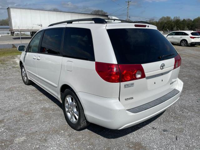 5TDZA22C76S549451 - 2006 TOYOTA SIENNA XLE WHITE photo 3