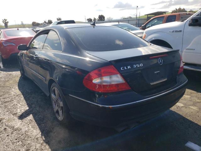 WDBTJ56H59F269737 - 2009 MERCEDES-BENZ CLK 350 BLACK photo 2